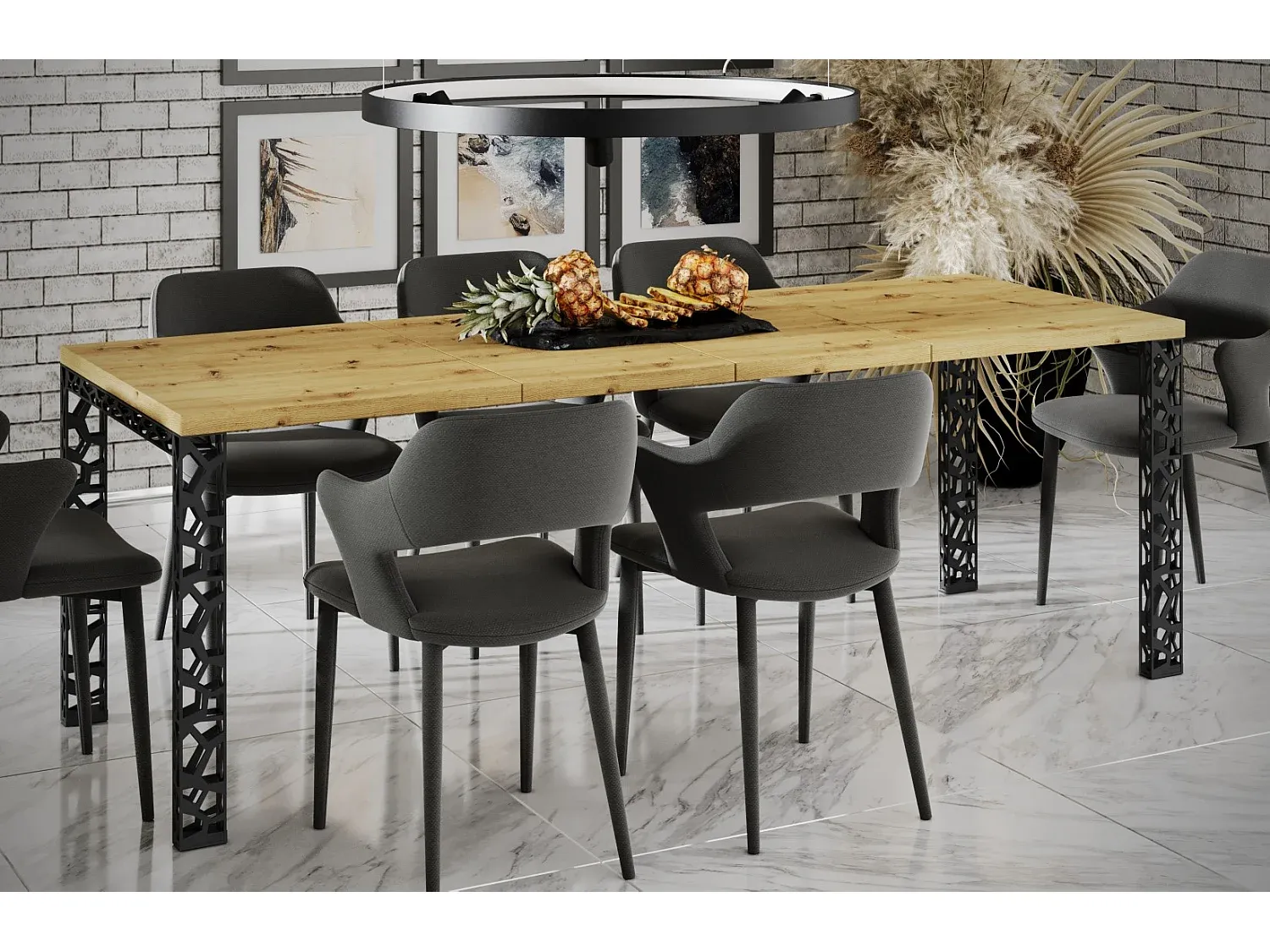 Esszimmer und Küche,Esszimmermöbel,Ausziehbarer Tisch-Furniavelo