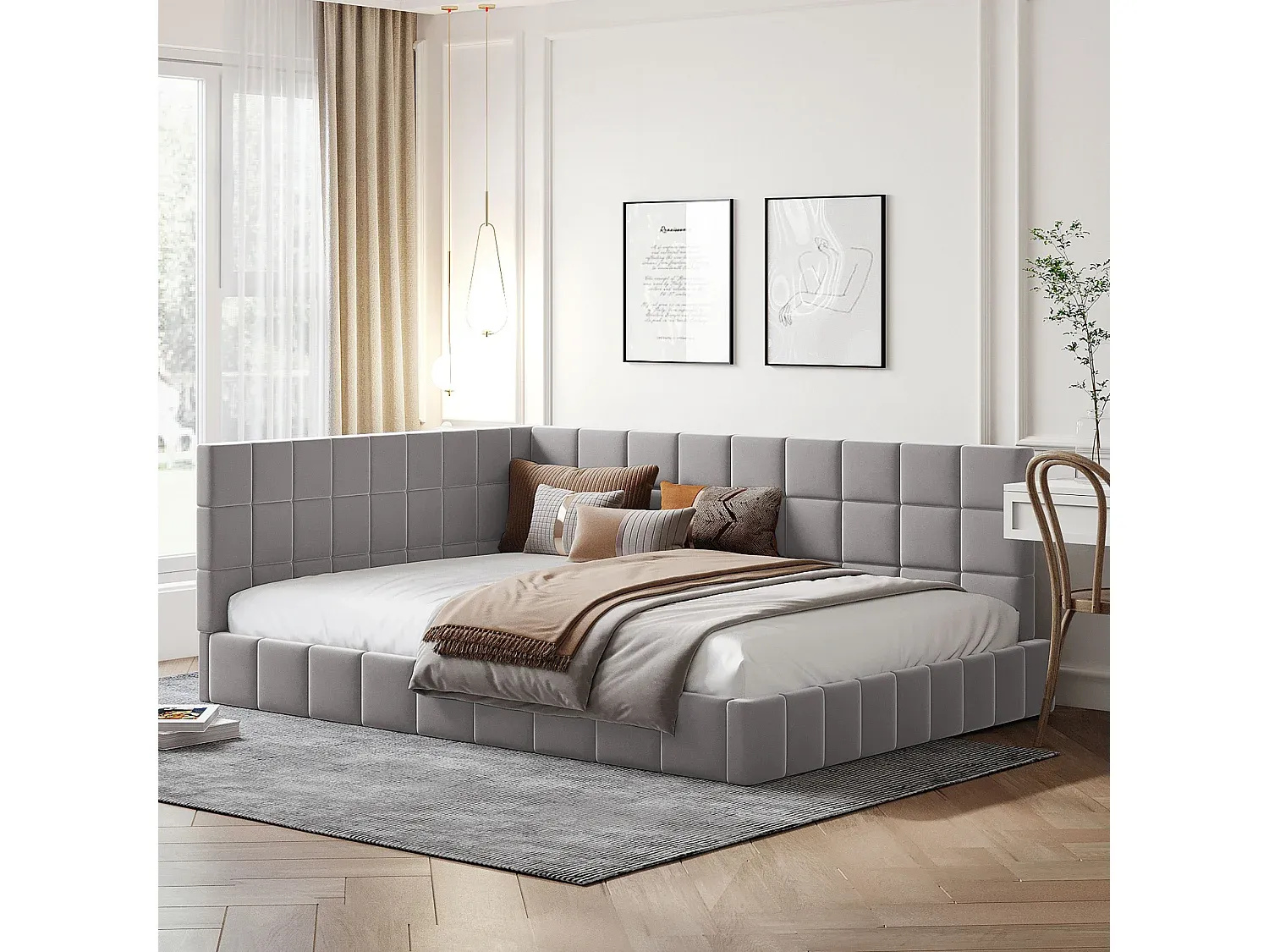 Schlafzimmer,Bereich Bett,Bettrahmen-Furniavelo