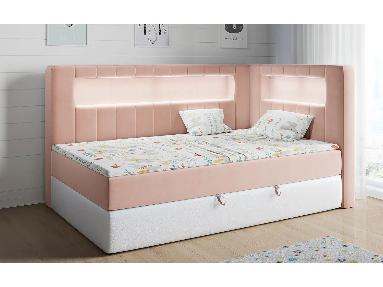 Schlafzimmer,Bereich Bett,Boxspringbett-Furniavelo