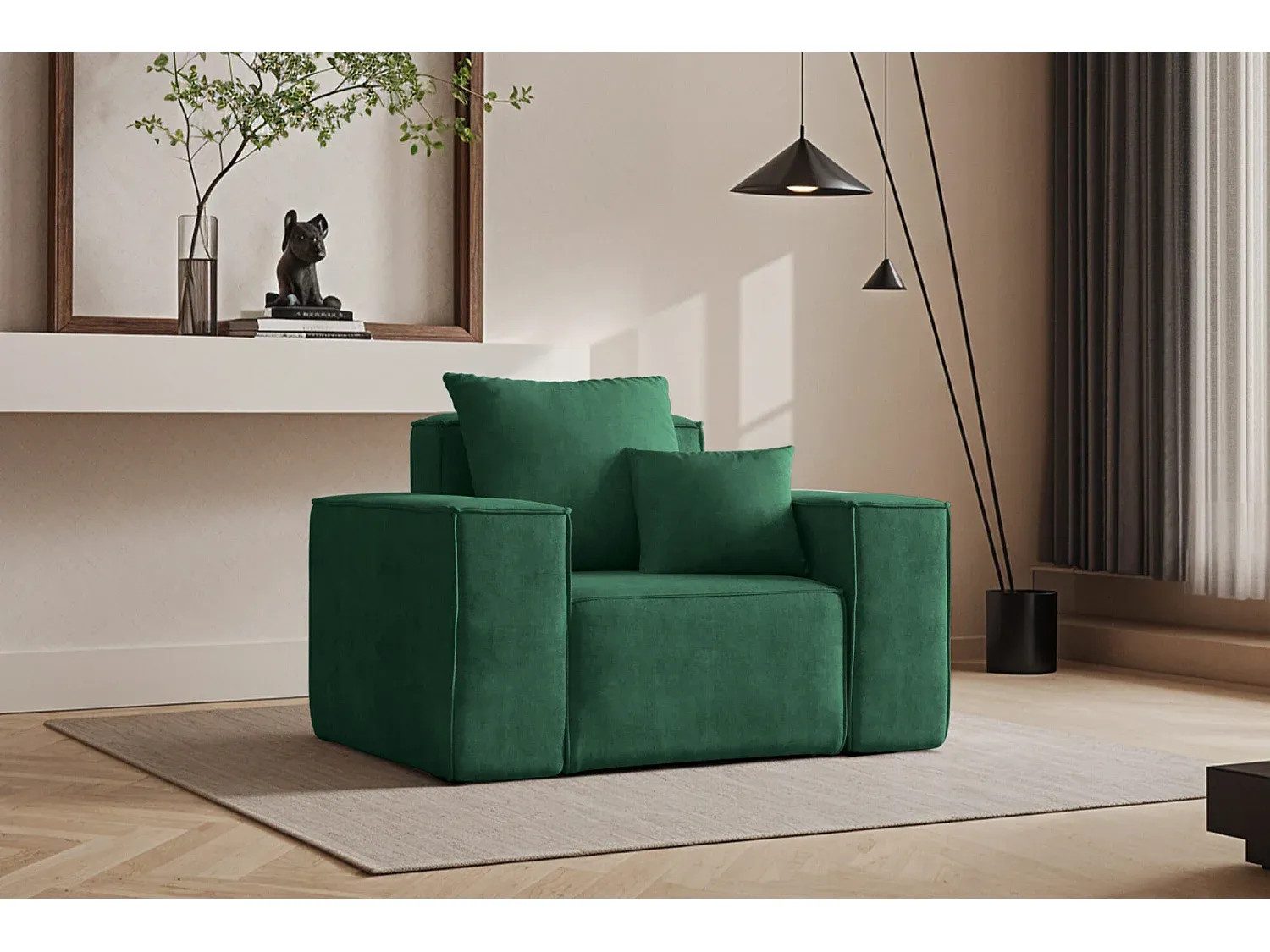 Sofa & Sessel,Bereich Sessel,Sessel mit gerader Rückenlehne-Furniavelo