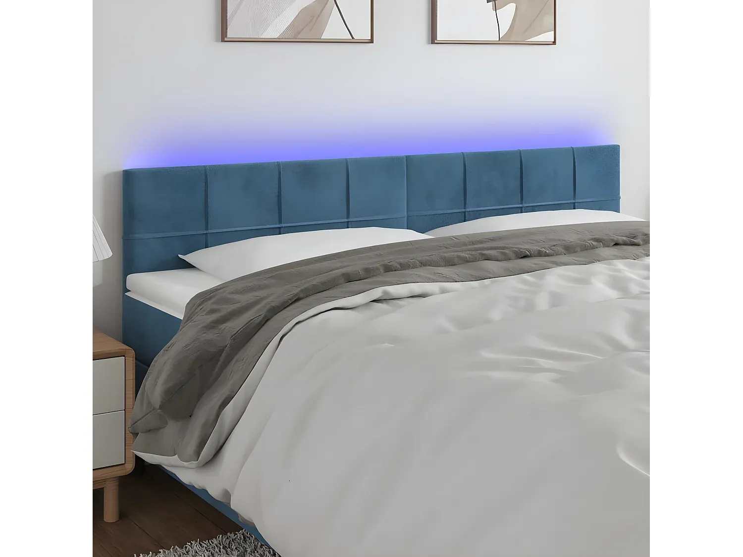 Schlafzimmer,Bettkopfteil und Bettüberbau,Bettkopfteil-Furniavelo