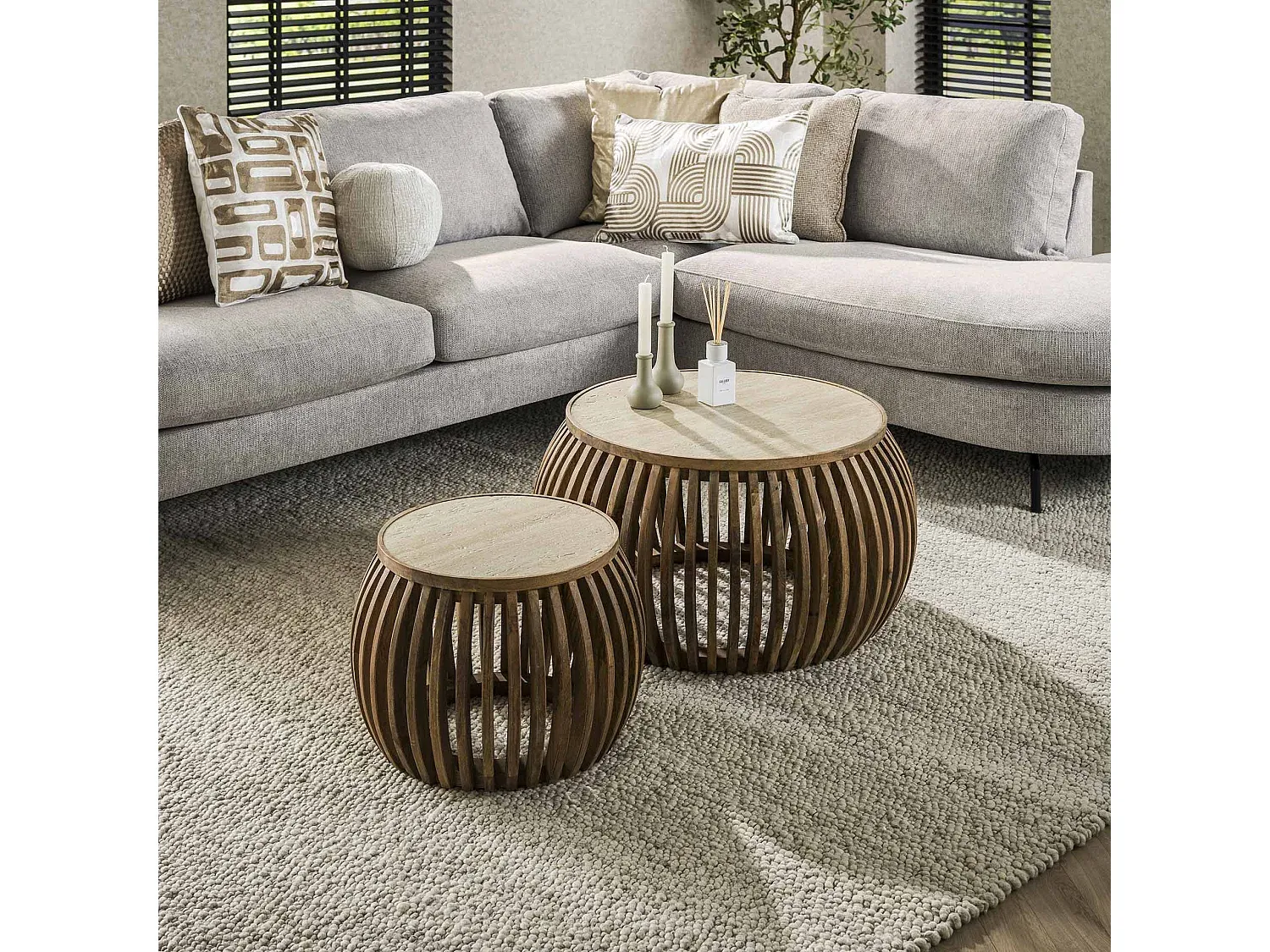 Wohnzimmer und Flur,Wohnzimmermöbel,Couchtisch Set-Furniavelo