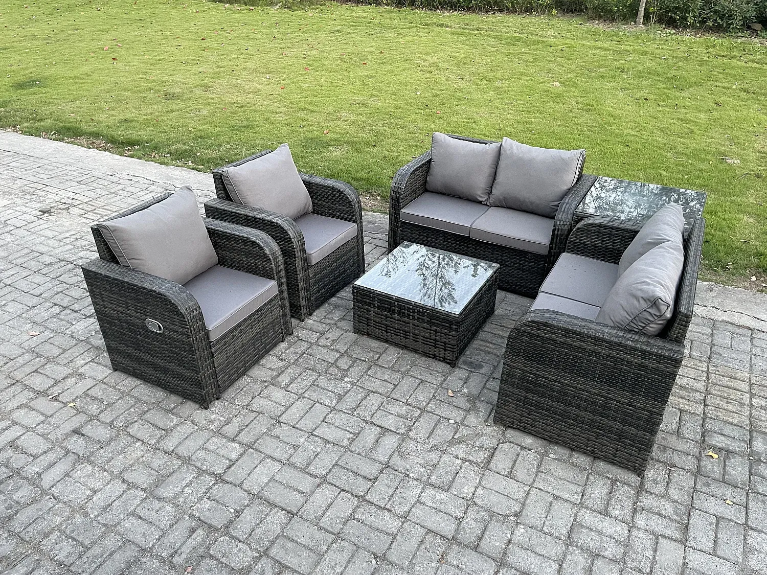 Garten,Gartenmöbel,Gartensitzgruppe im Set-Furniavelo