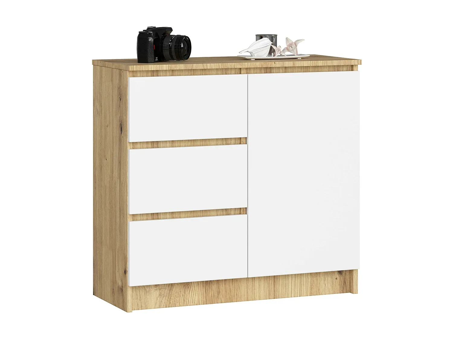 Schlafzimmer,Schlafzimmermöbel,Niedrige Kommode-Furniavelo