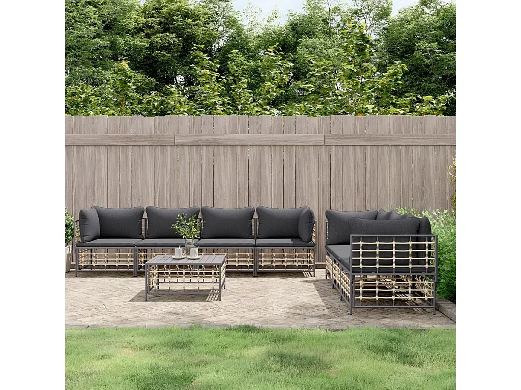 Garten,Gartenmöbel,Gartensitzgruppe im Set-Furniavelo