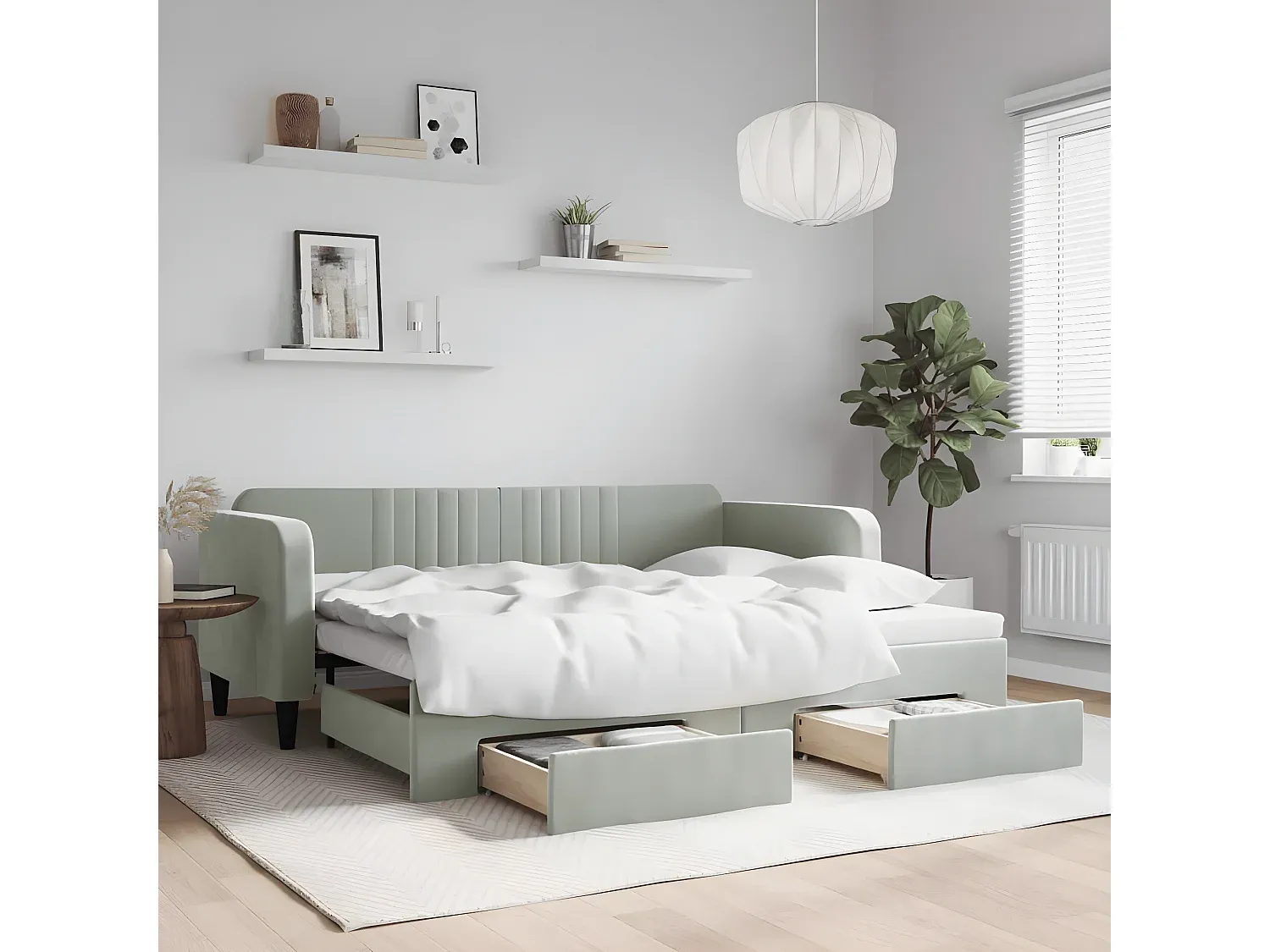 Schlafzimmer,Bereich Bett,Sofabett-Furniavelo