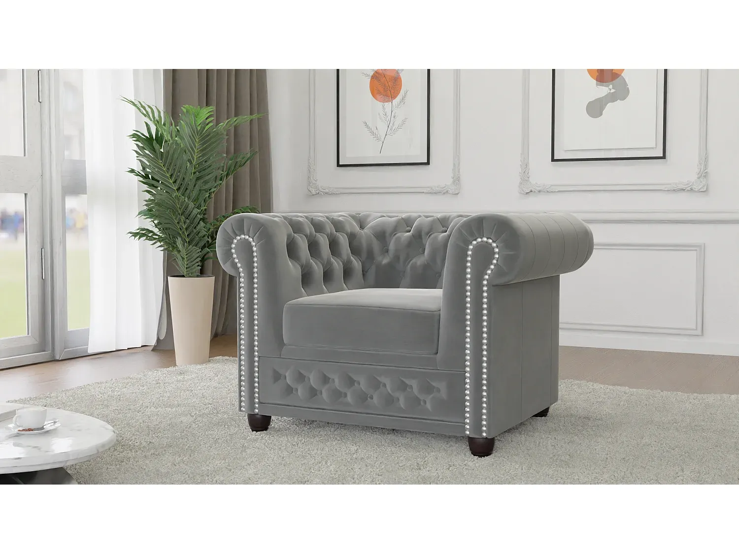 Sofa & Sessel,Bereich Sessel,Sessel mit gerader Rückenlehne-Furniavelo
