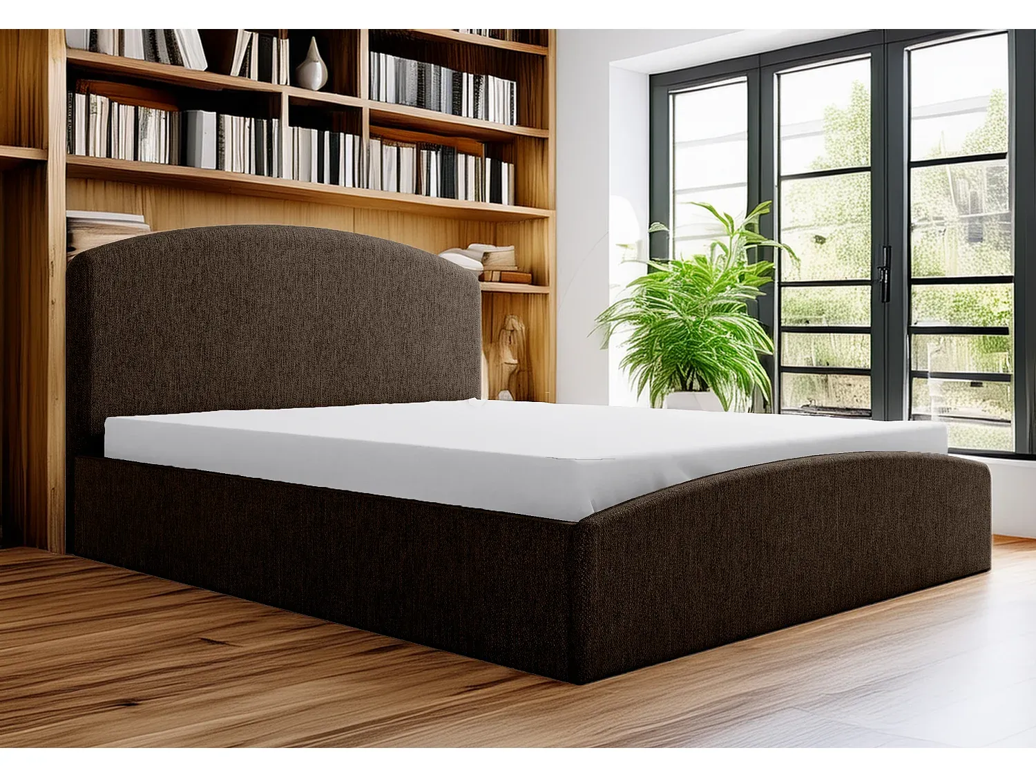 Schlafzimmer,Bereich Bett,Bett mit Bettkasten-Furniavelo