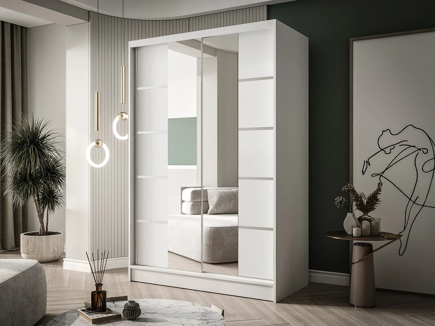 Schlafzimmer,Schlafzimmermöbel,Kleiderschrank-Homalume