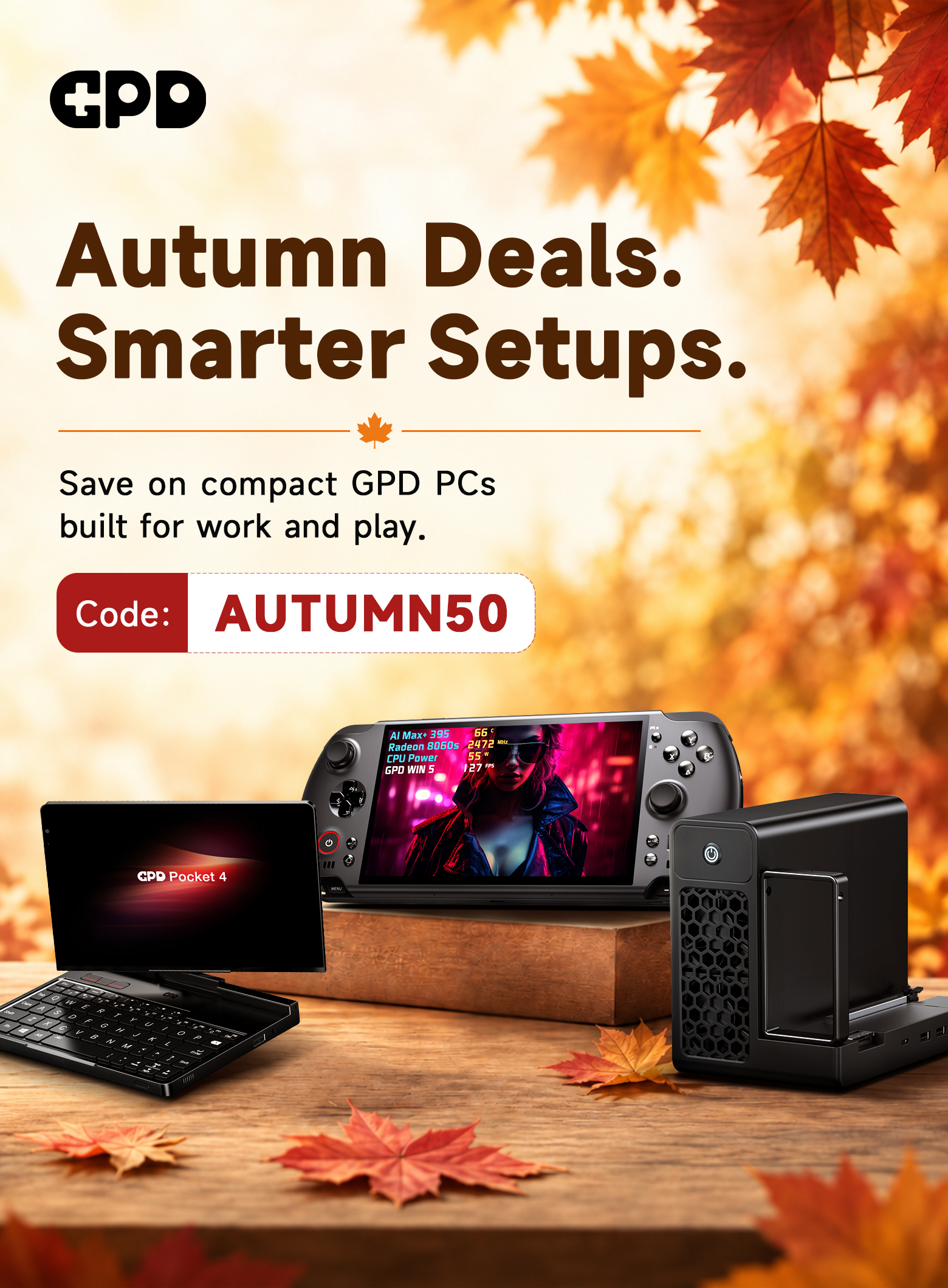 Shop GPD WIN 5, Pocket 4 and more Consoles | GPD-MiniPC