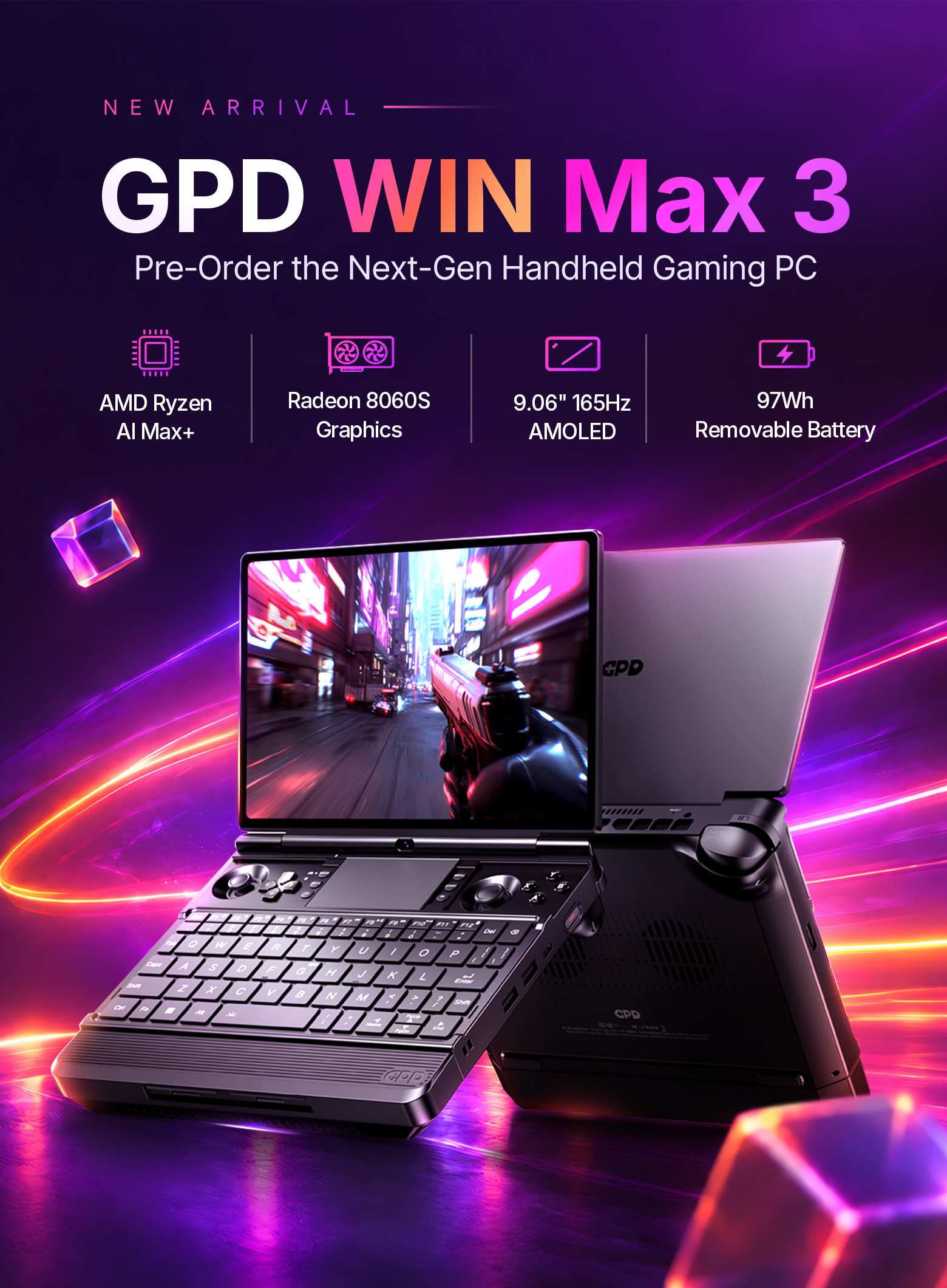 Shop GPD WIN 5, Pocket 4 and more Consoles | GPD-MiniPC