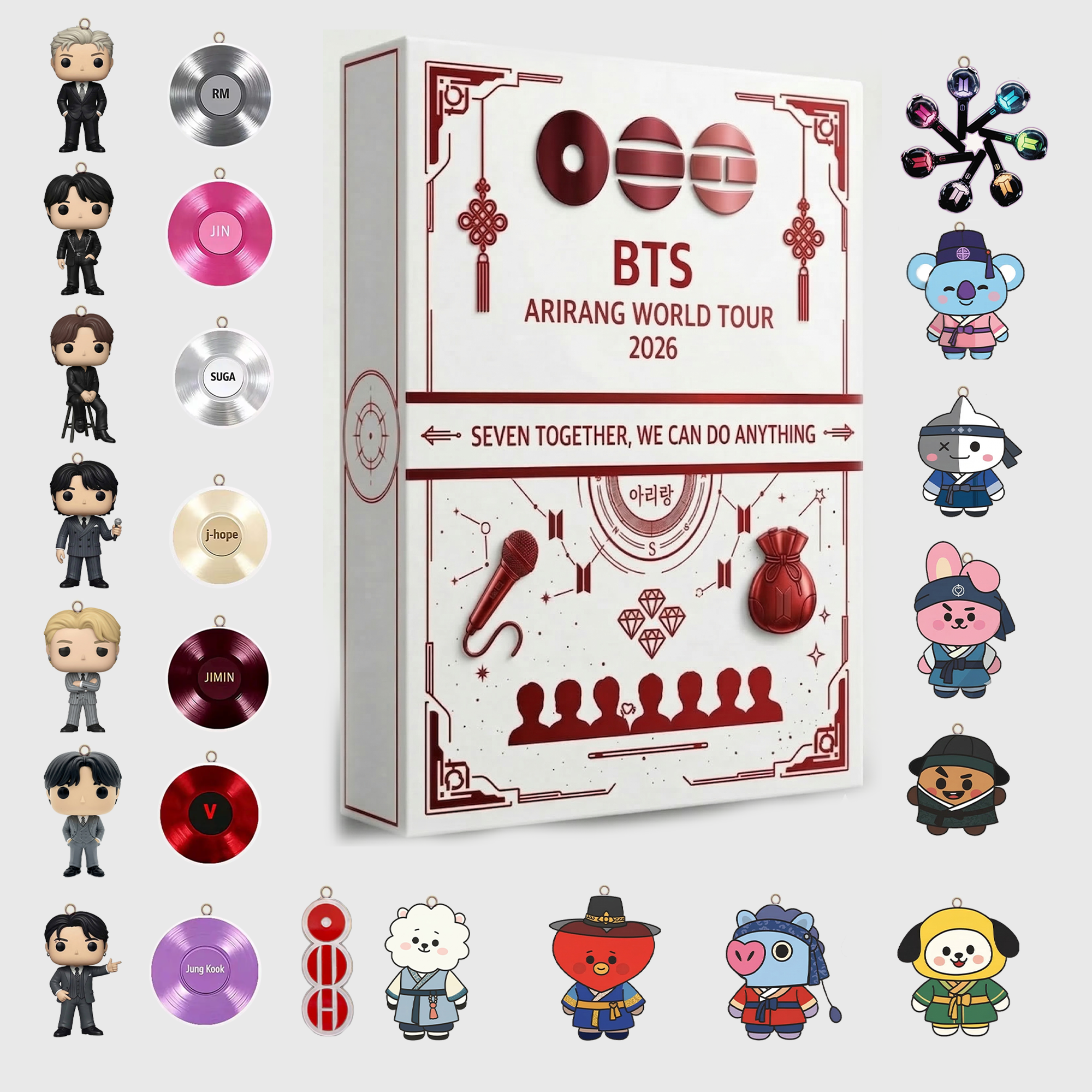 BTS Arirang World Tour 2026 Advent Calendar