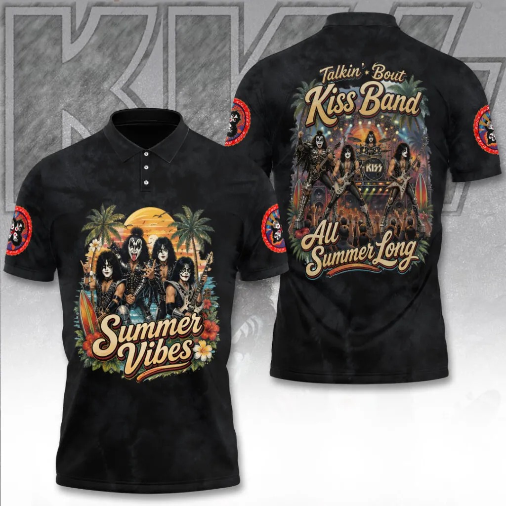 KISS 3D Apparel Polo
