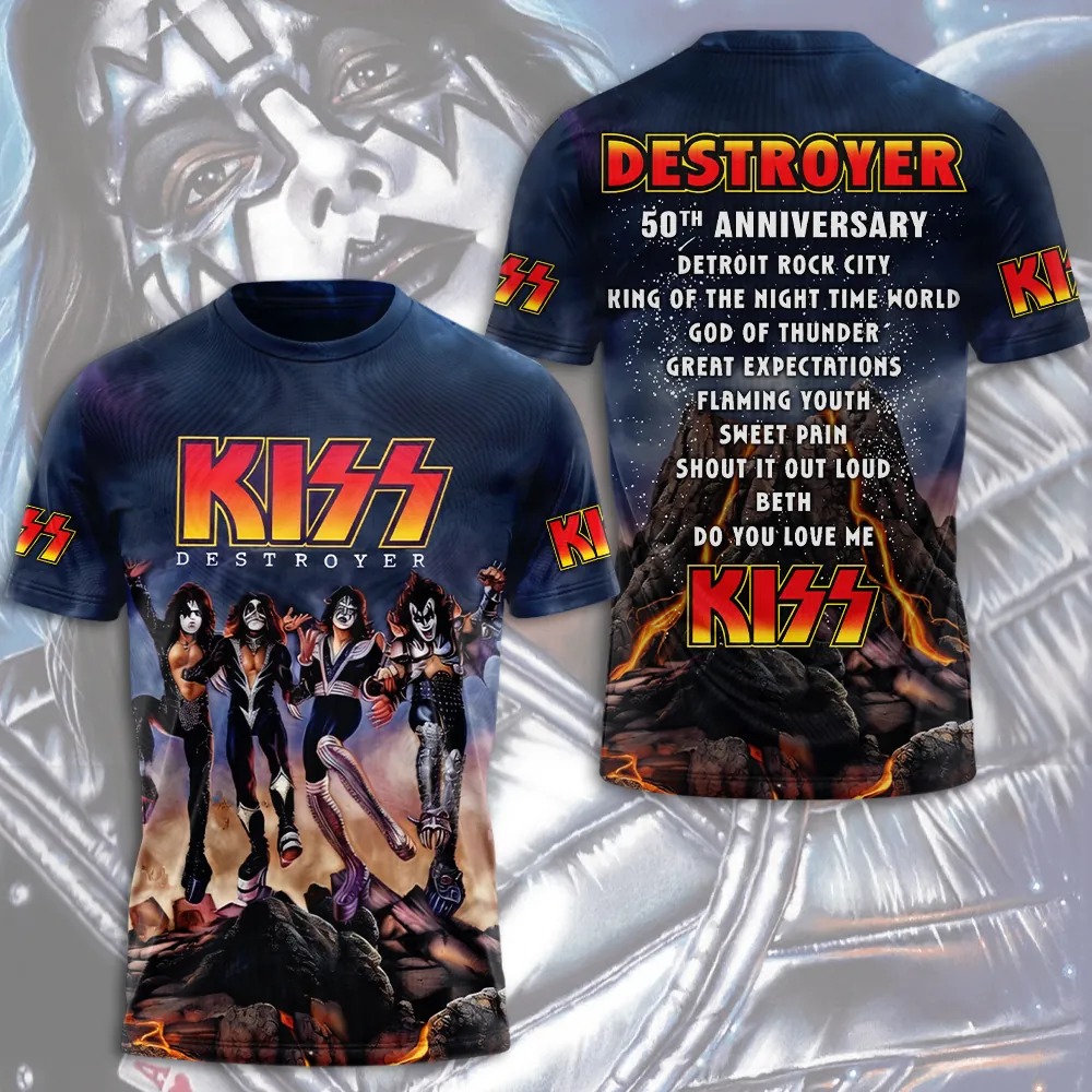 KISS 3D Apparel T-Shirt 