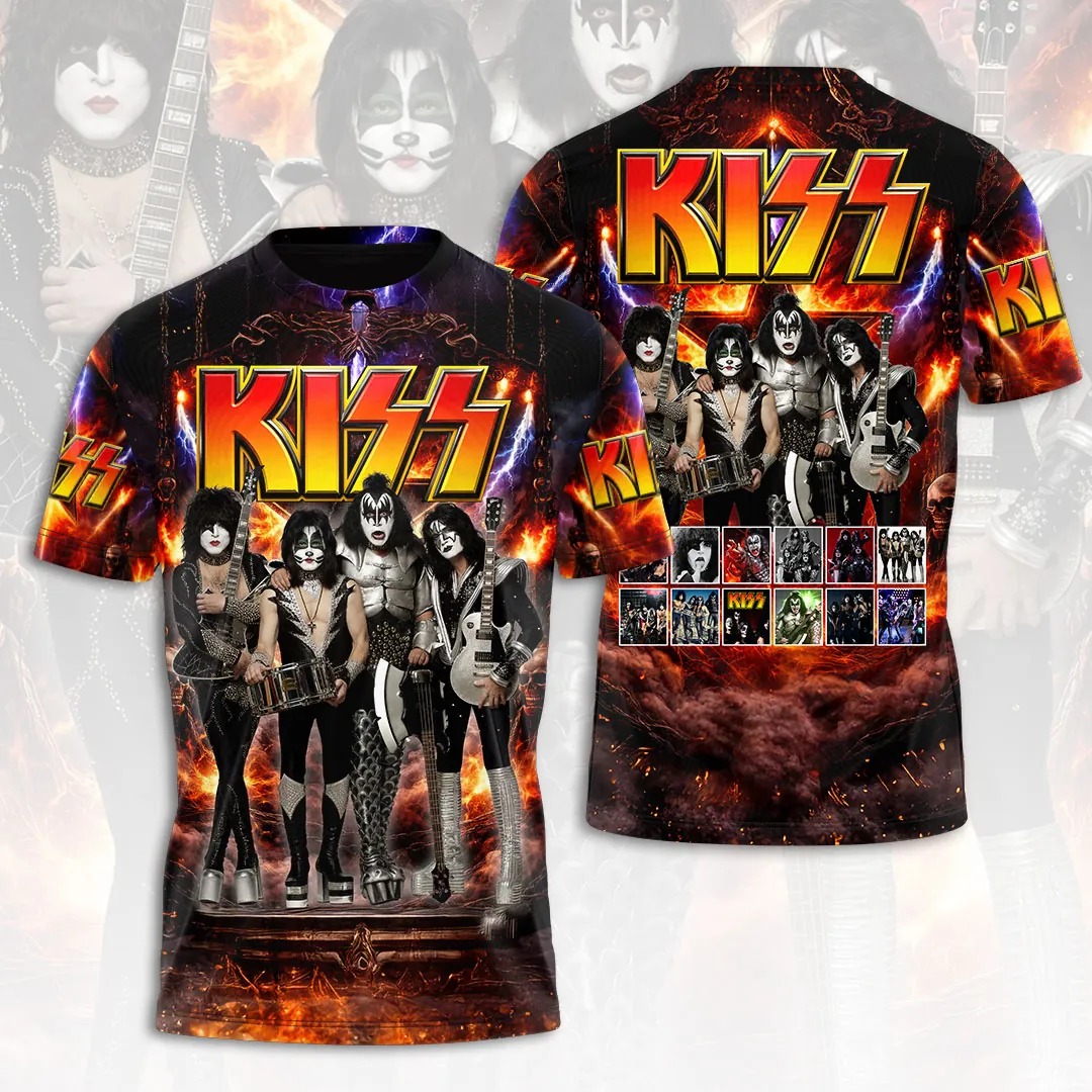 KISS 3D Apparel T-Shirt