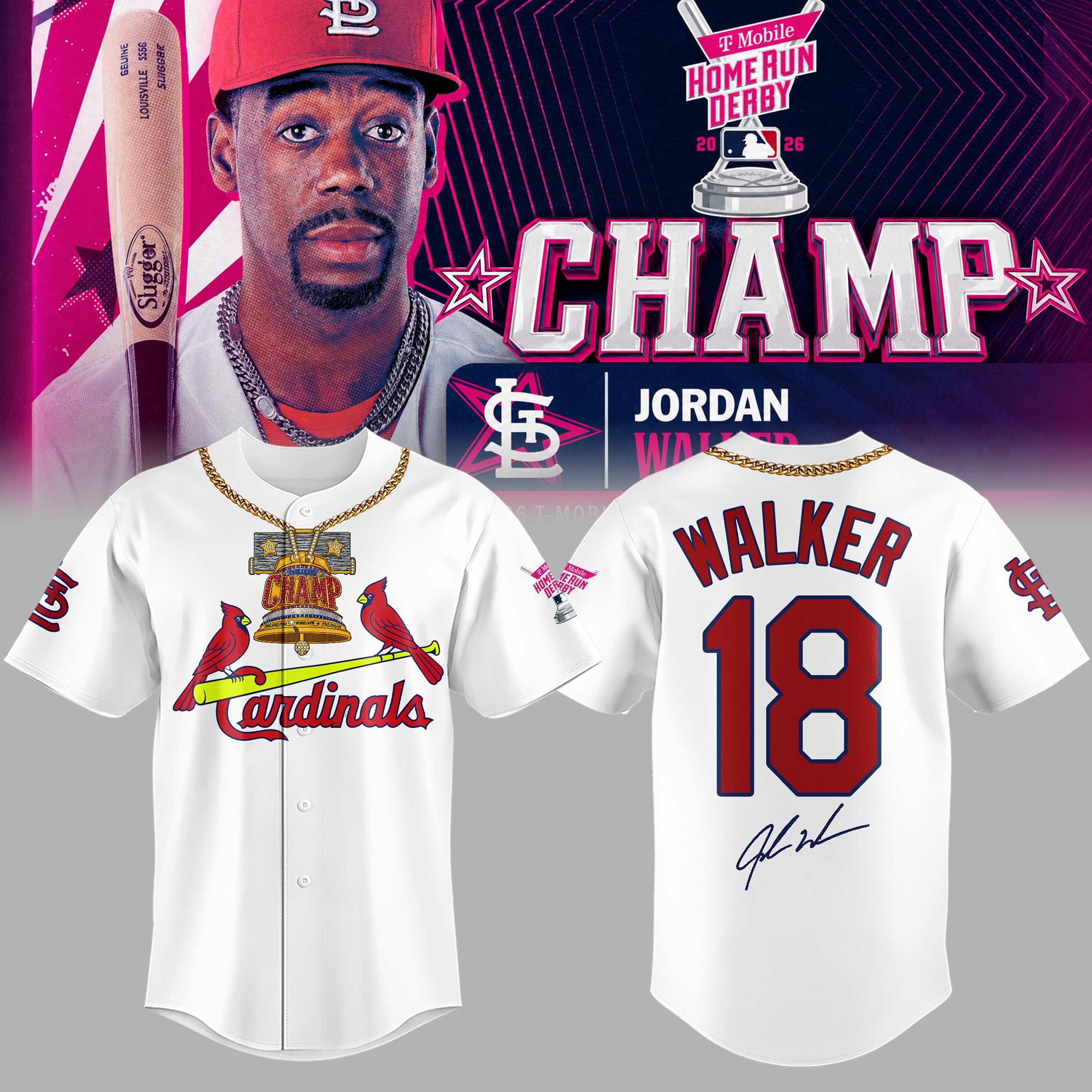 Limited Edition HOME RUN DERBY CHAMPION Jersey