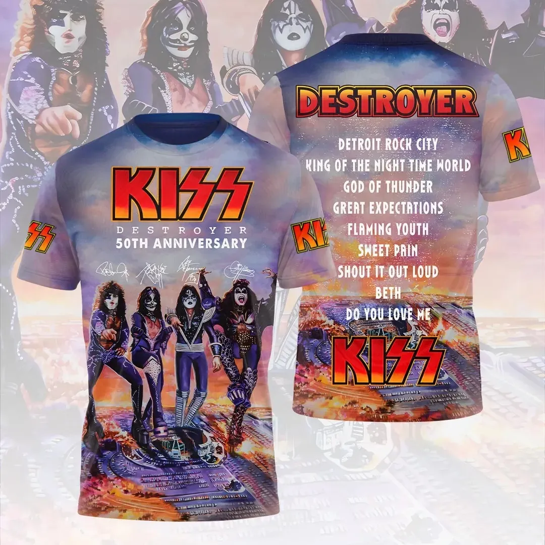 KISS 3D Apparel T-Shirt 