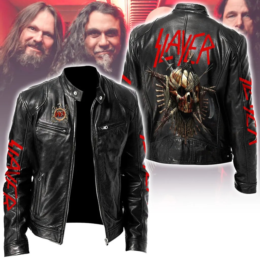 Limited Edition SLAYER Reign in Blood 40th Anniversary Leather Jacket
