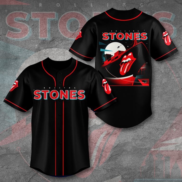The Rolling Stones Baseball Jersey