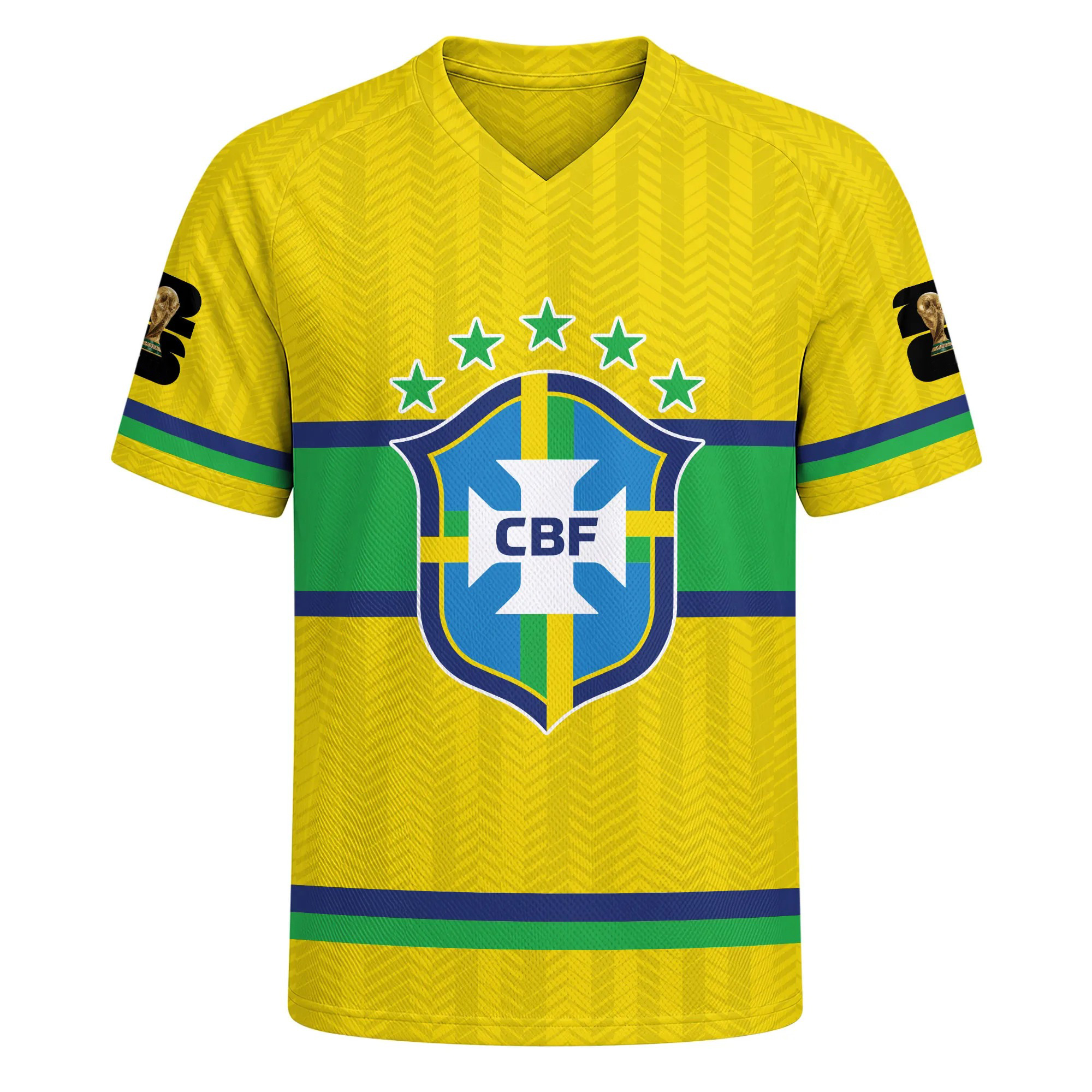 Brazil | Premium WC26 Limited Edition Embroidered T-Shirt