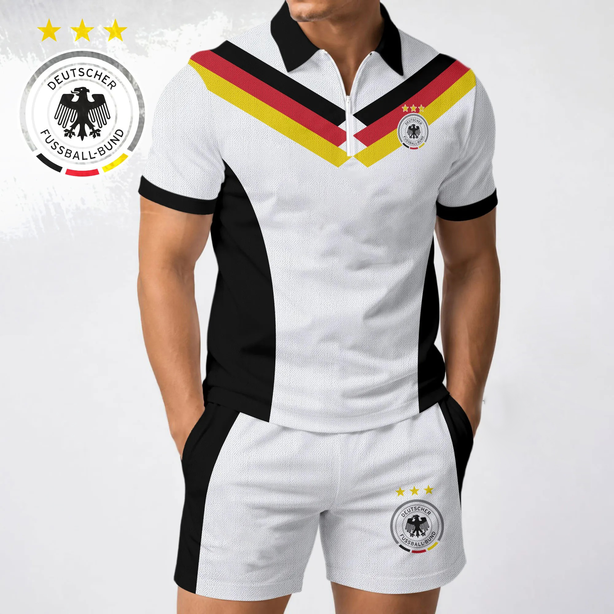 Germany | Premium WC26 Stadium Vibes Polo Short Set