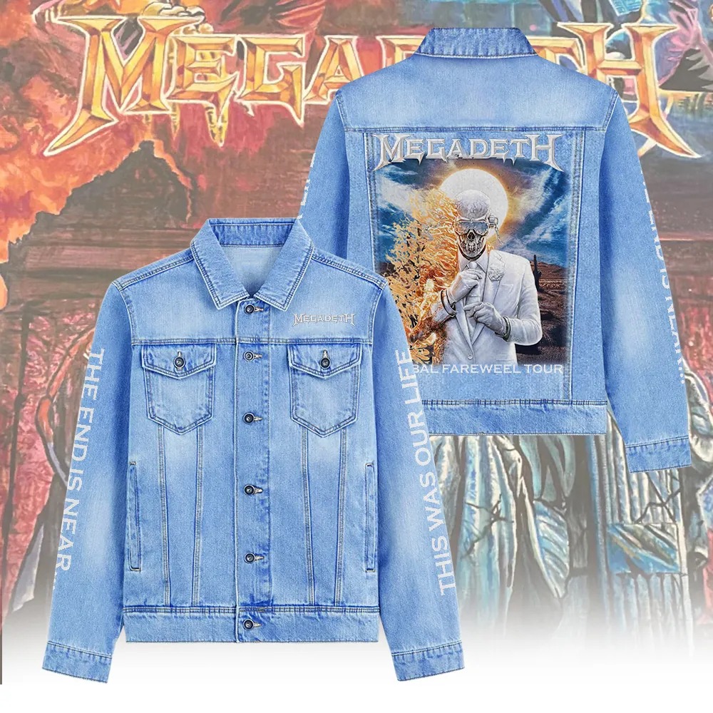 Megadeth 2D Denim Jacket 