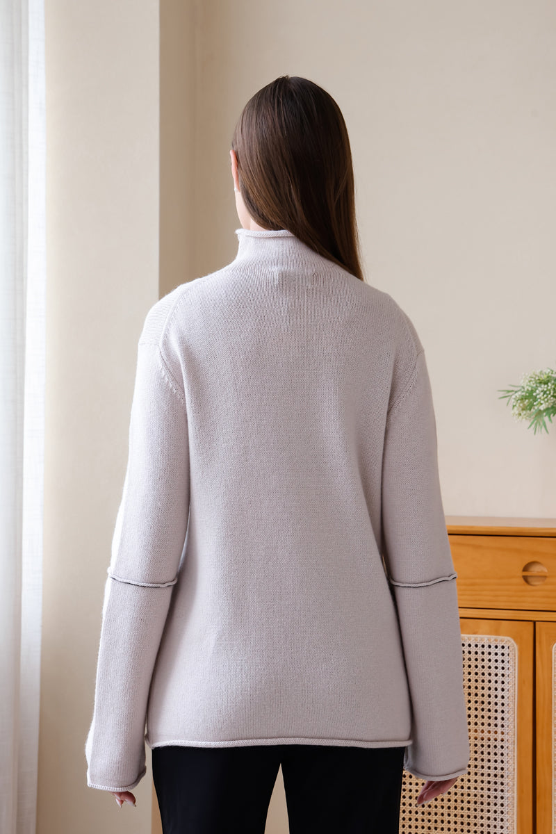 Amelia High Neck Sweater