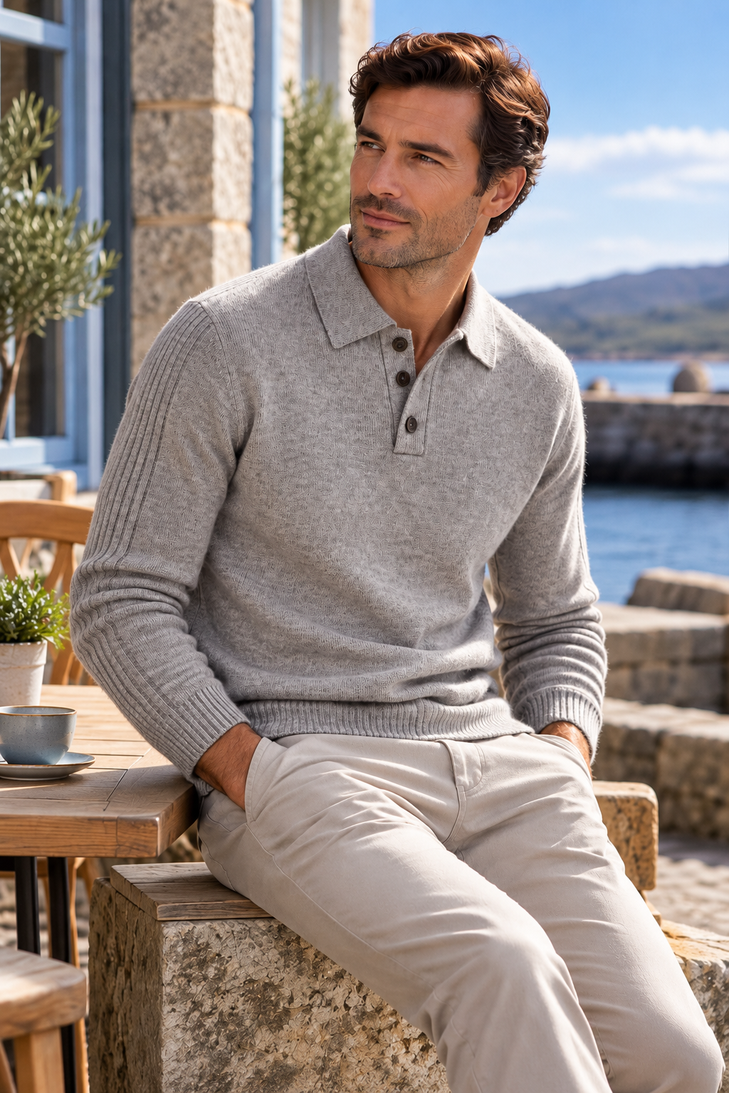 Oliver Button Polo Collar