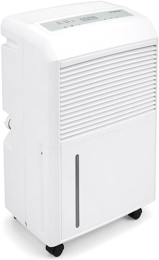TROTEC TTK 90 E deshumidificador 30 L al día - Potencia de 500 W - Depósito de 5,2 L - Higrostato automático y temporizador-Mavoraadecor