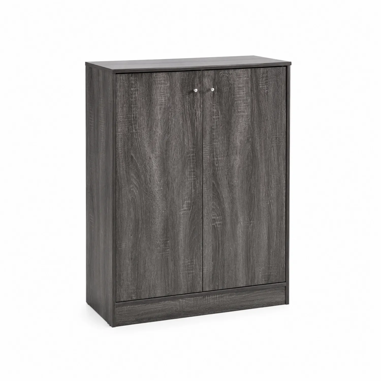 Scarpiera in MDF con Ripiani Regolabili Grigio