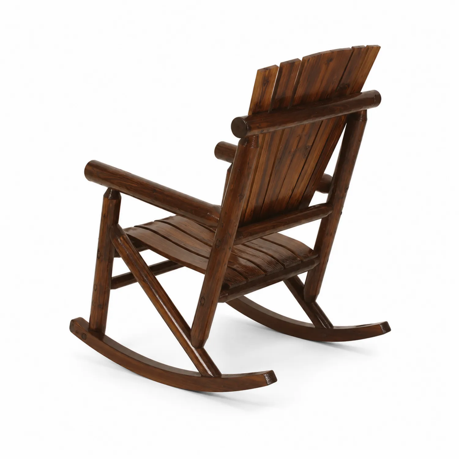Silla mecedora de madera-Novelvex