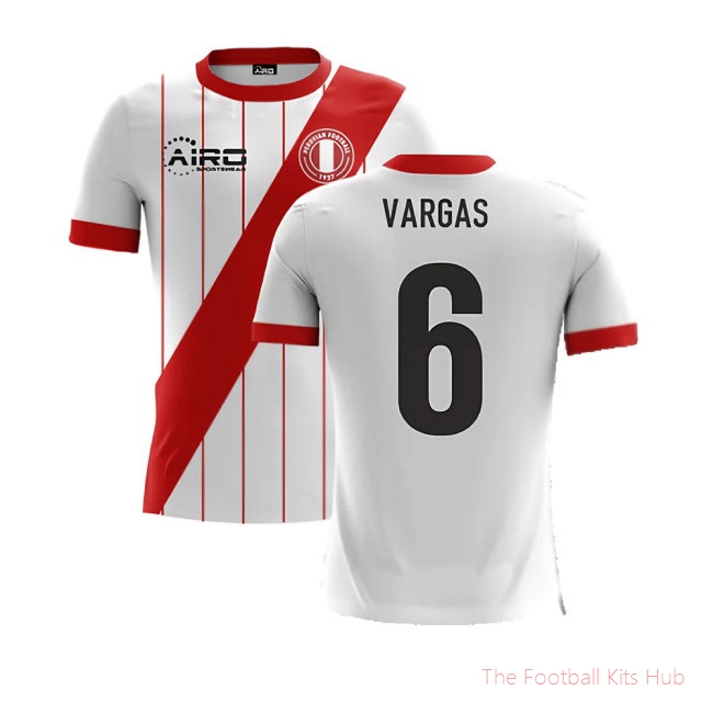 2025-2026 Peru Airo Concept Home Shirt (Vargas 6)-UniFootball Store