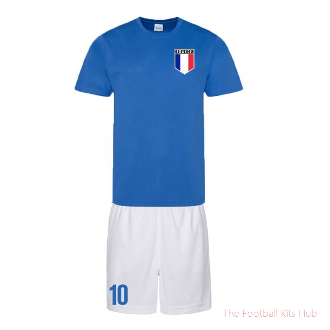 Men Personalised France Training Kit UEFA Euro-UniFootball Store