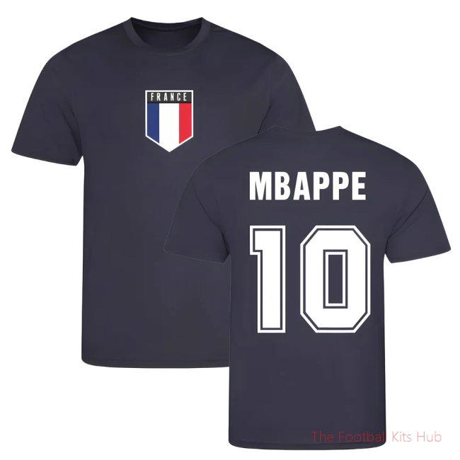 Men Mbappe France Training Jersey (Navy) UEFA Euro-UniFootball Store