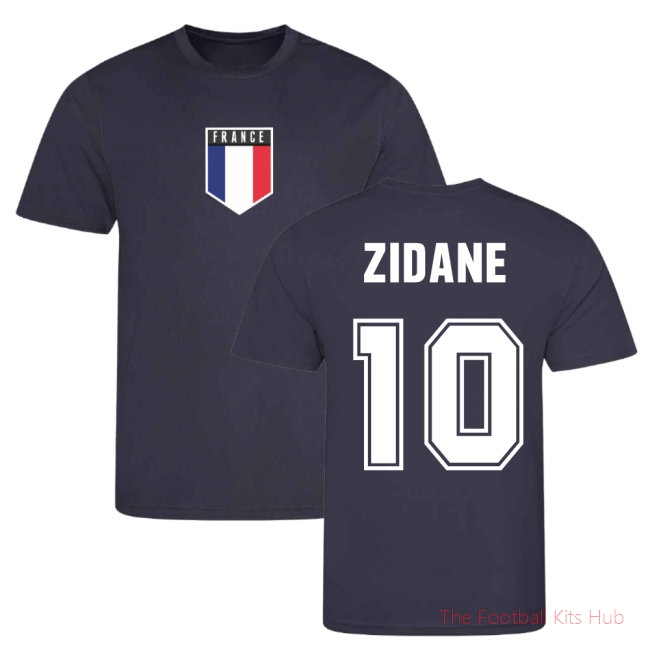 Men Zidane France Training Jersey (Navy) UEFA Euro-UniFootball Store