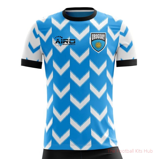 2025-2026 Uruguay Home Concept Football Shirt - Womens-UniFootball Store