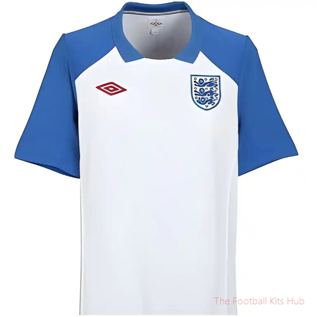 2010-11 England WC Training Jersey (White)-UniFootball Store