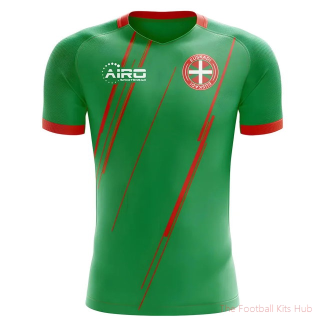 2025-2026 Euskadi Home Concept Football Shirt - Womens-UniFootball Store