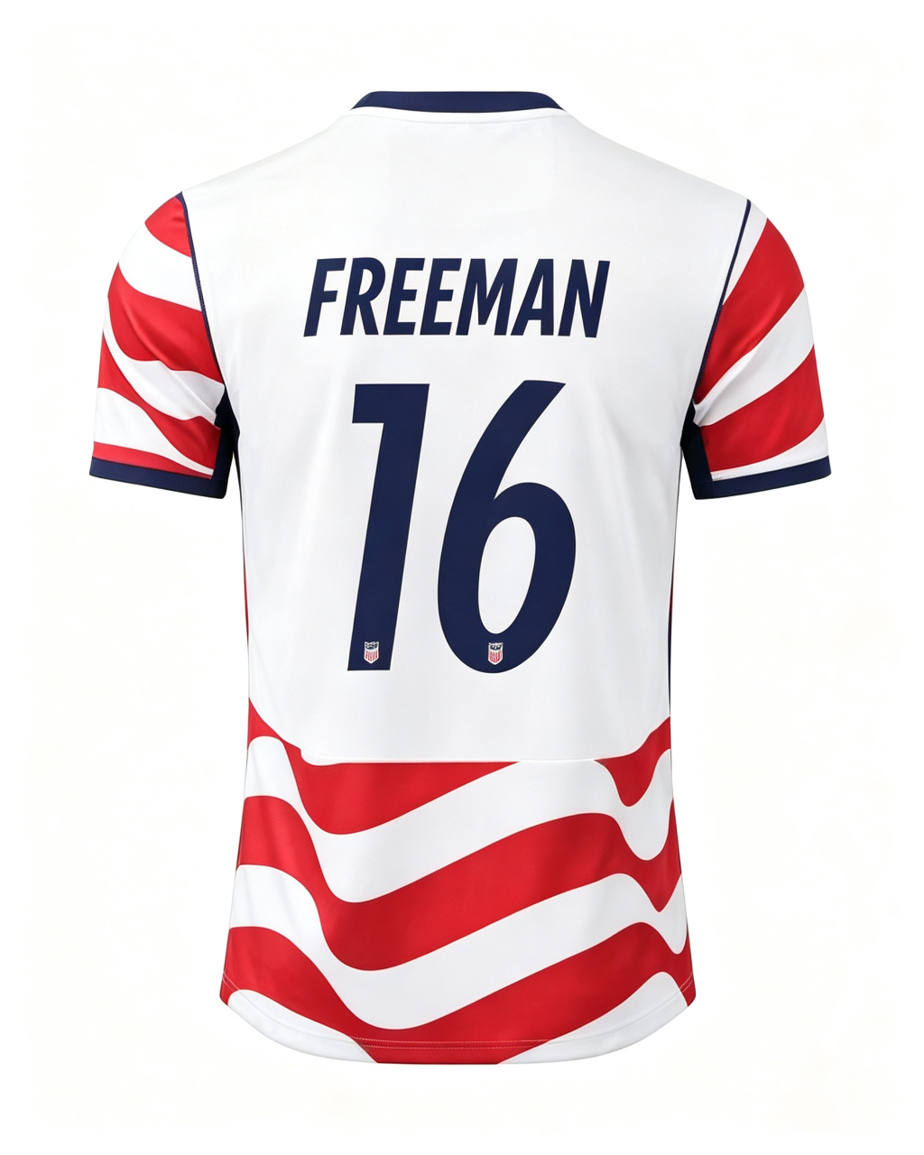 A. Freeman #16 USA Jersey