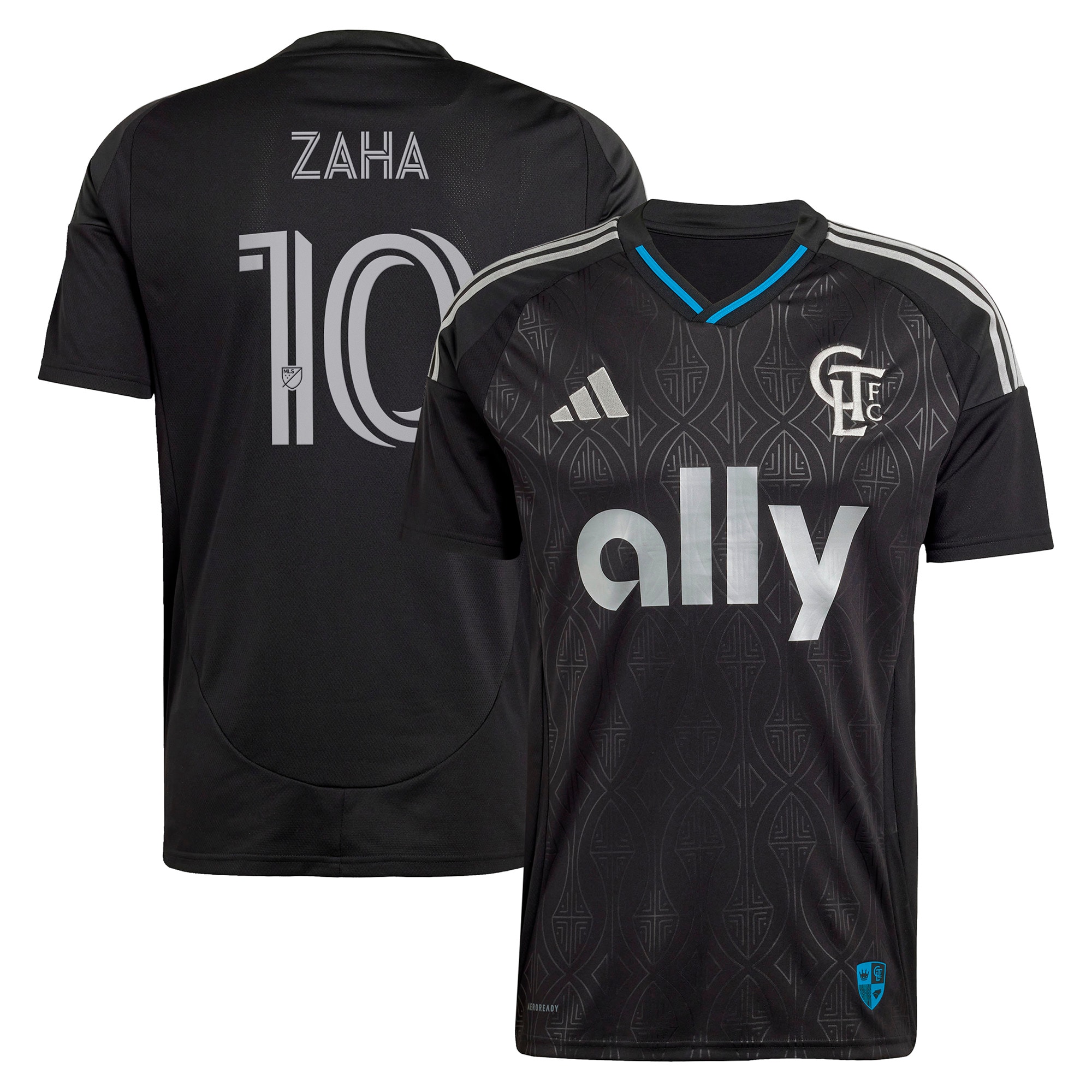 Wilfried Zaha Charlotte FC Jersey - Black | UniFootball Store