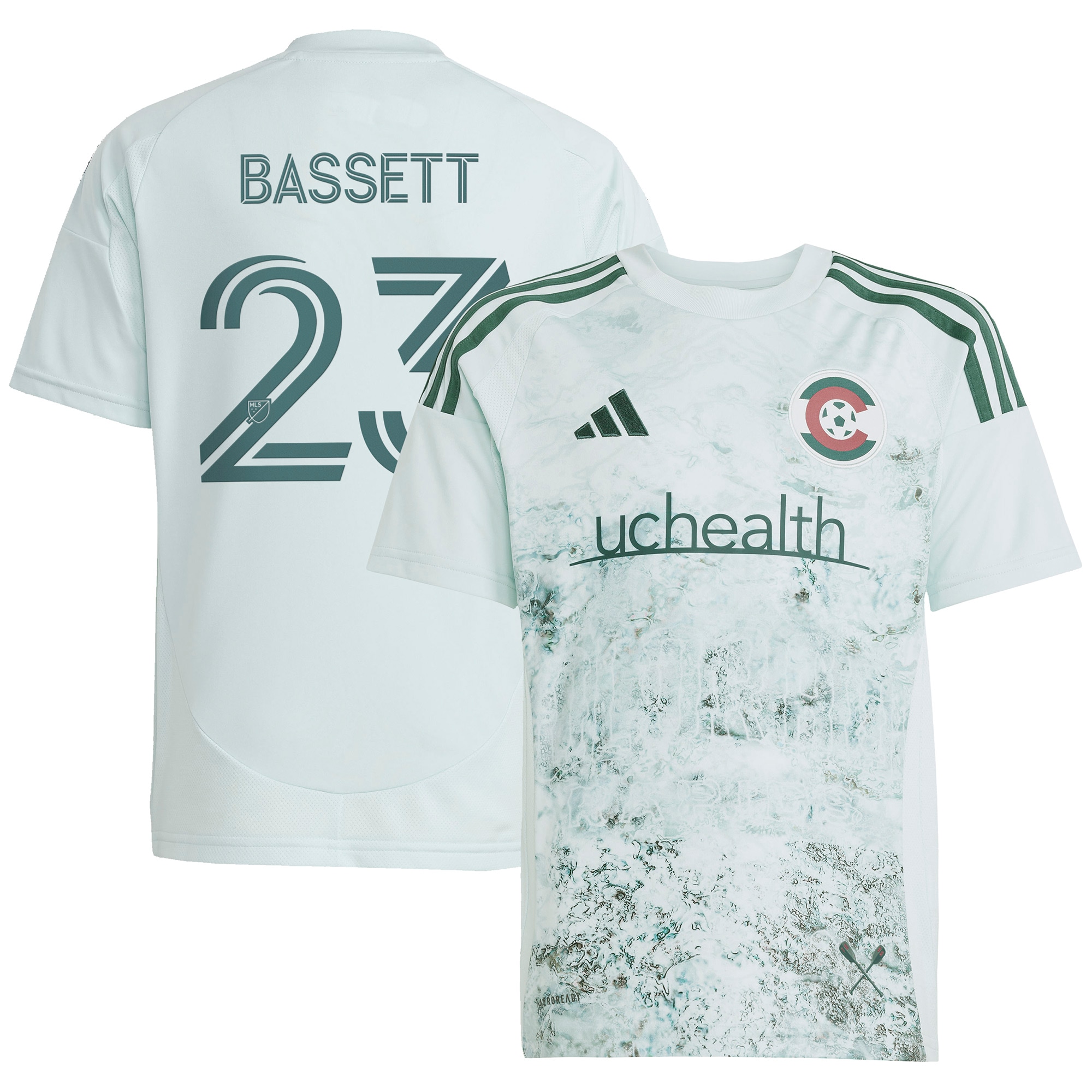 Cole Bassett Colorado Rapids Jersey - Green | UniFootball Store