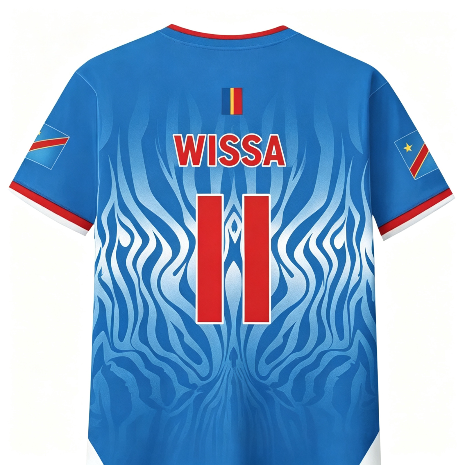 Yoane Wissa #11 DR Congo Jersey