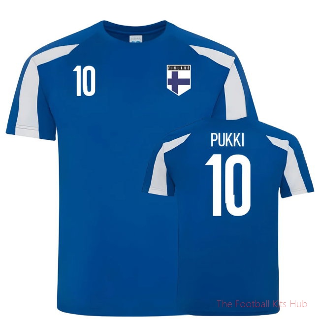 Finland Sports Training Jersey (Pukki 10)-UniFootball Store