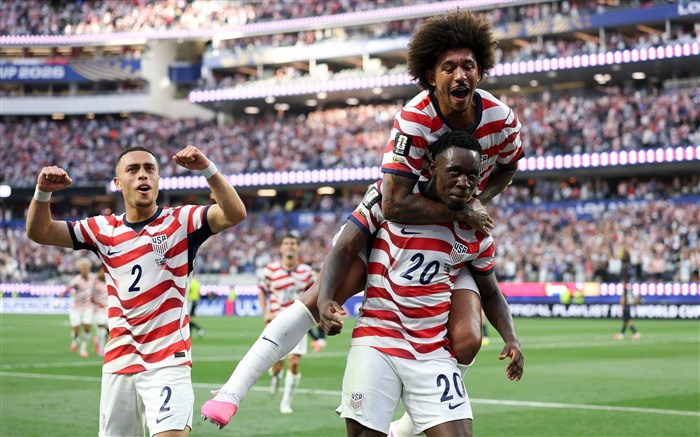 USA team official celebration