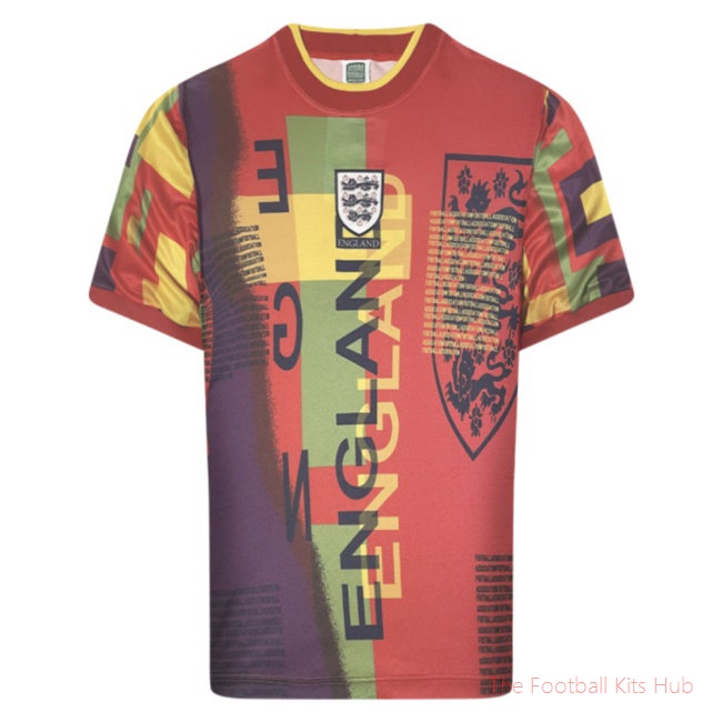 England 1996 Away Retro Goalkeeper Shirt-UniFootball Store