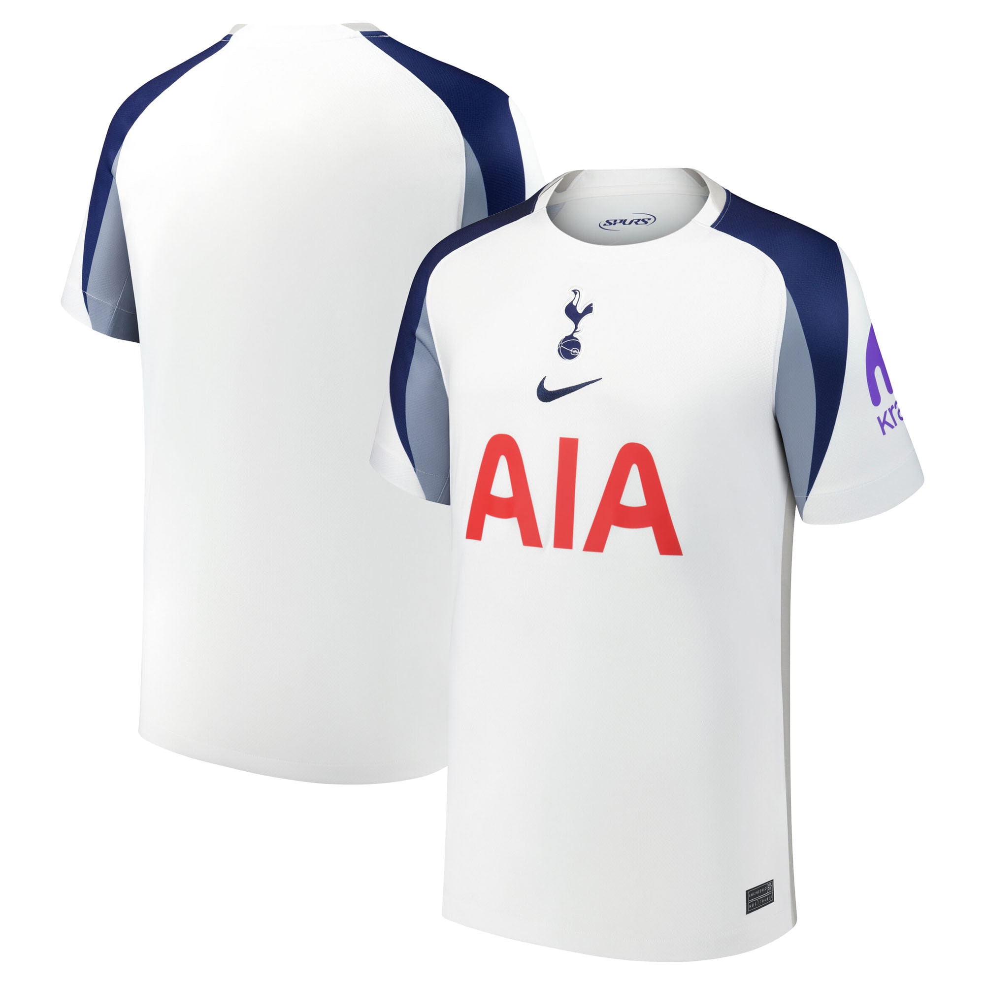Tottenham Hotspur Home Soccer Jersey 2025/26 - White | UniFootball Store