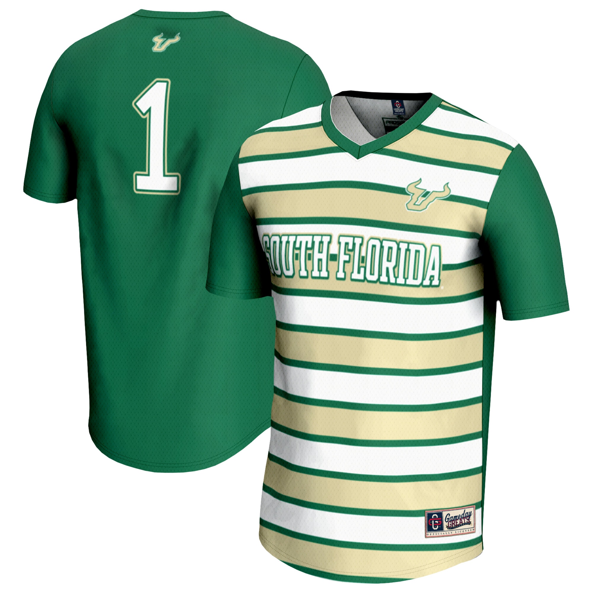 South Florida Bulls Soccer Jersey - Green | UniFootball Store