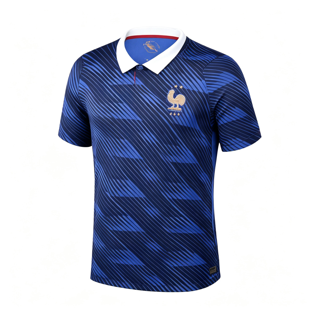 Blank Custom France Home Jersey