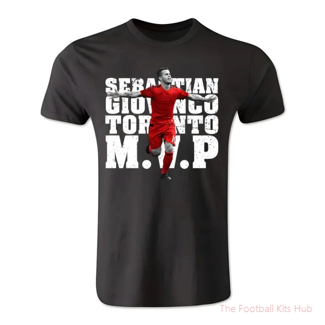 Sebastian Giovinco Toronto M.V.P T-Shirt (Black)-UniFootball Store