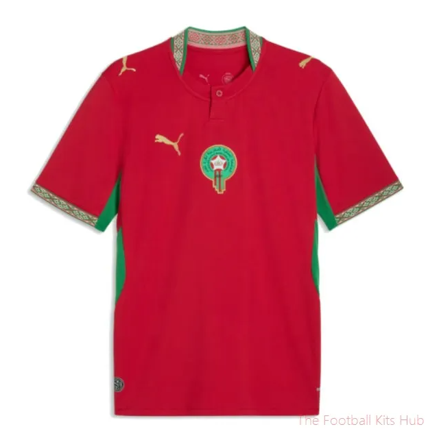 Morocco Home Blank Jersey